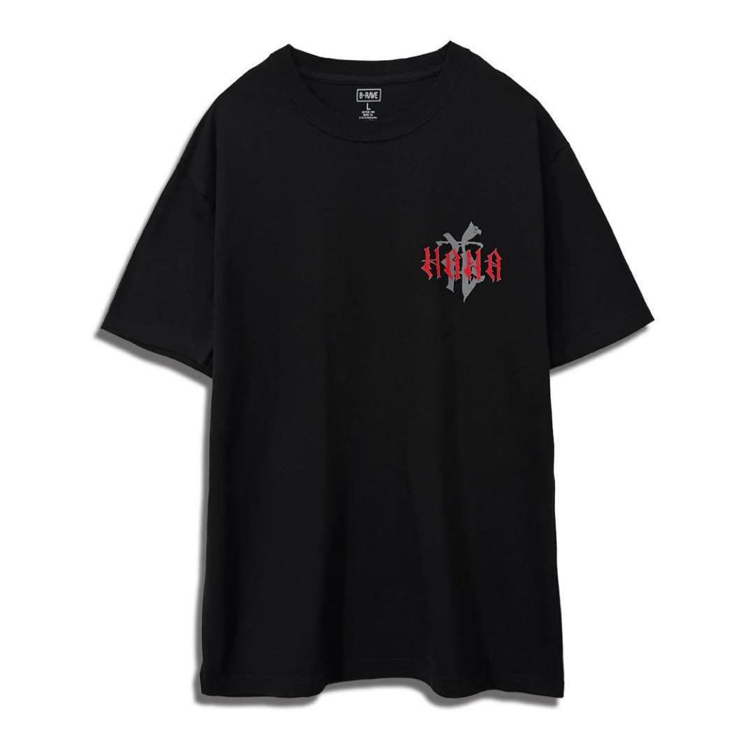 HANA ロゴTシャツ Lサイズ - メルカリ