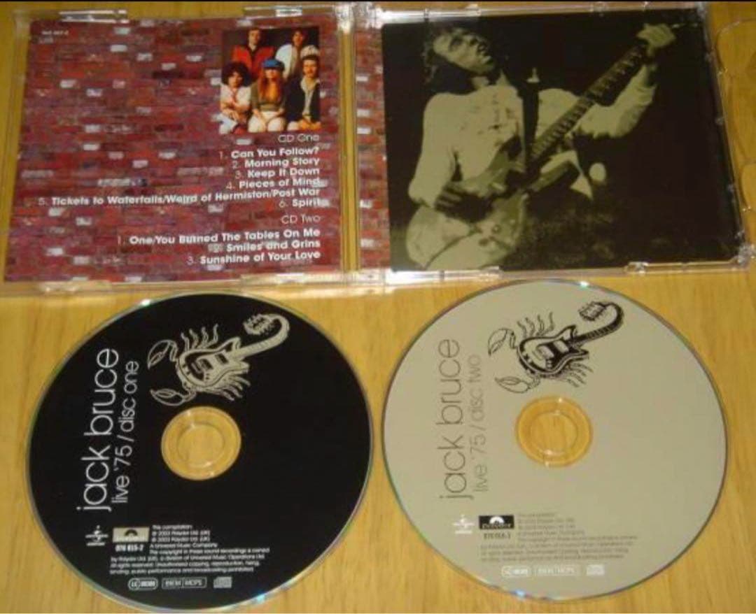 MICK TAYLOR参加！JACK BRUCE BAND/LIVE '75 - メルカリ