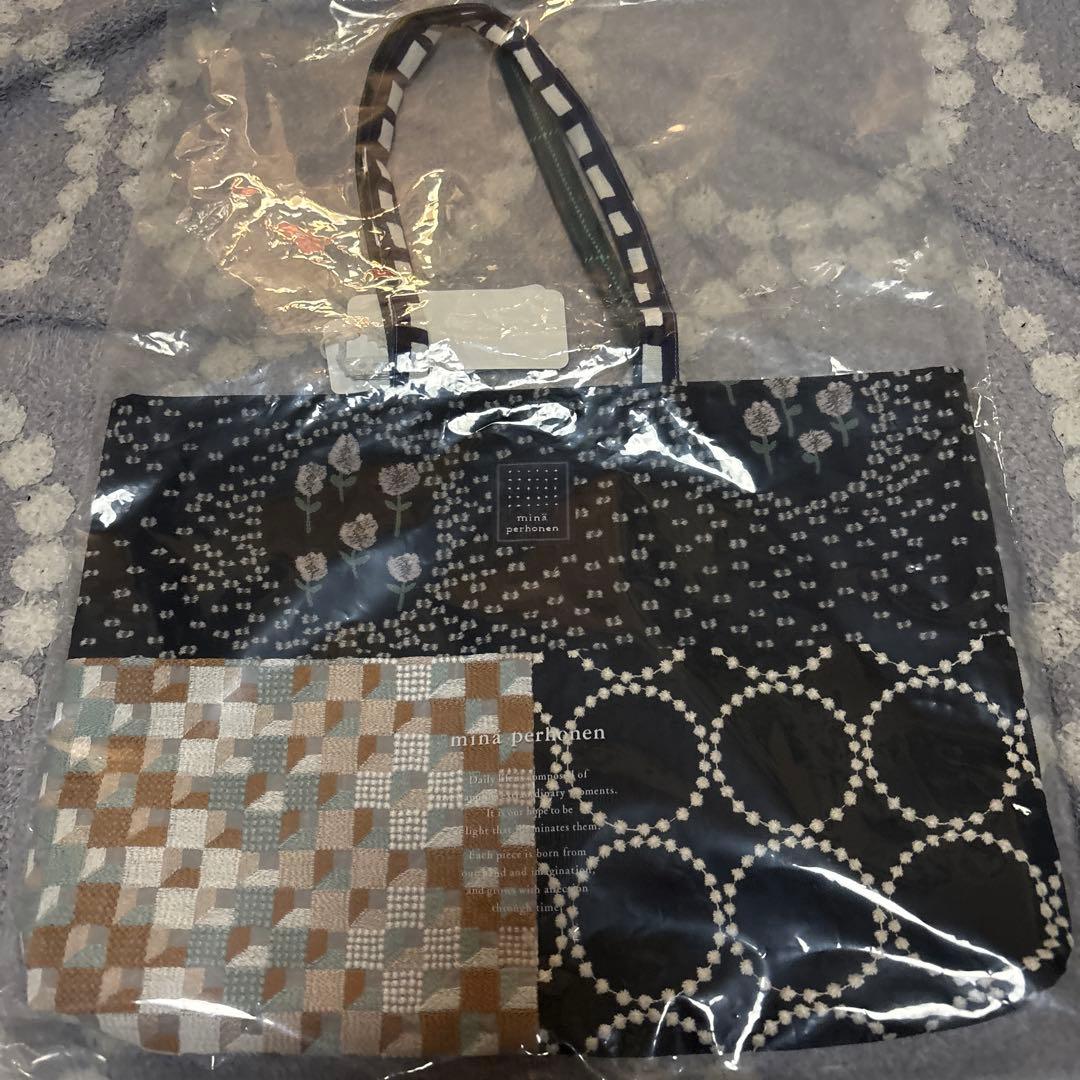 ミナペルホネン☆限定品☆マイセマバッグ ballade バラード タンバリン