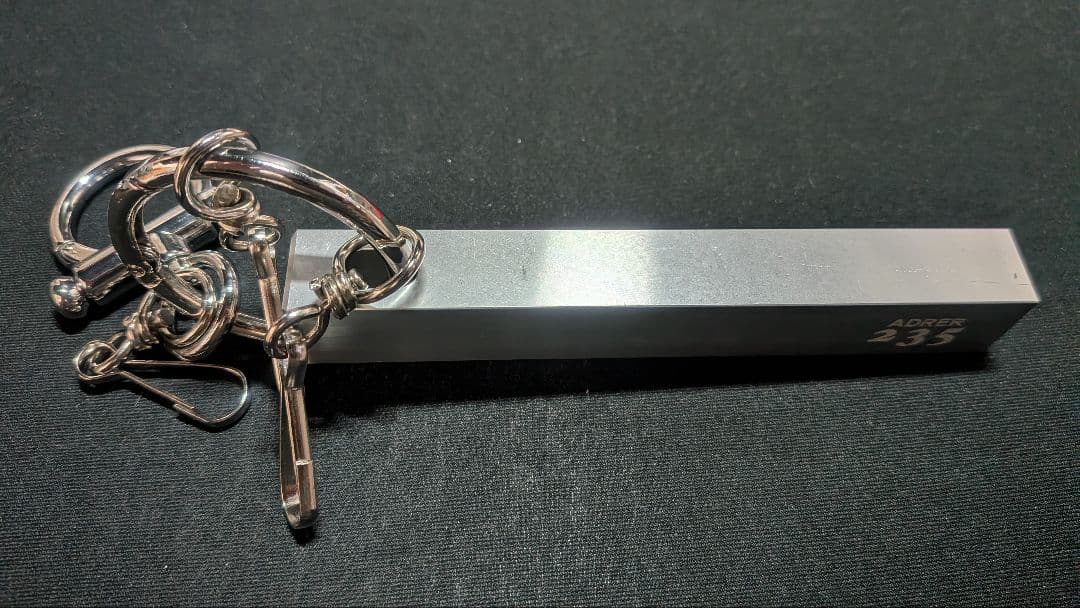 【ADRER】 メタル レトロ ホテル キーリング リミテッド 999 -235