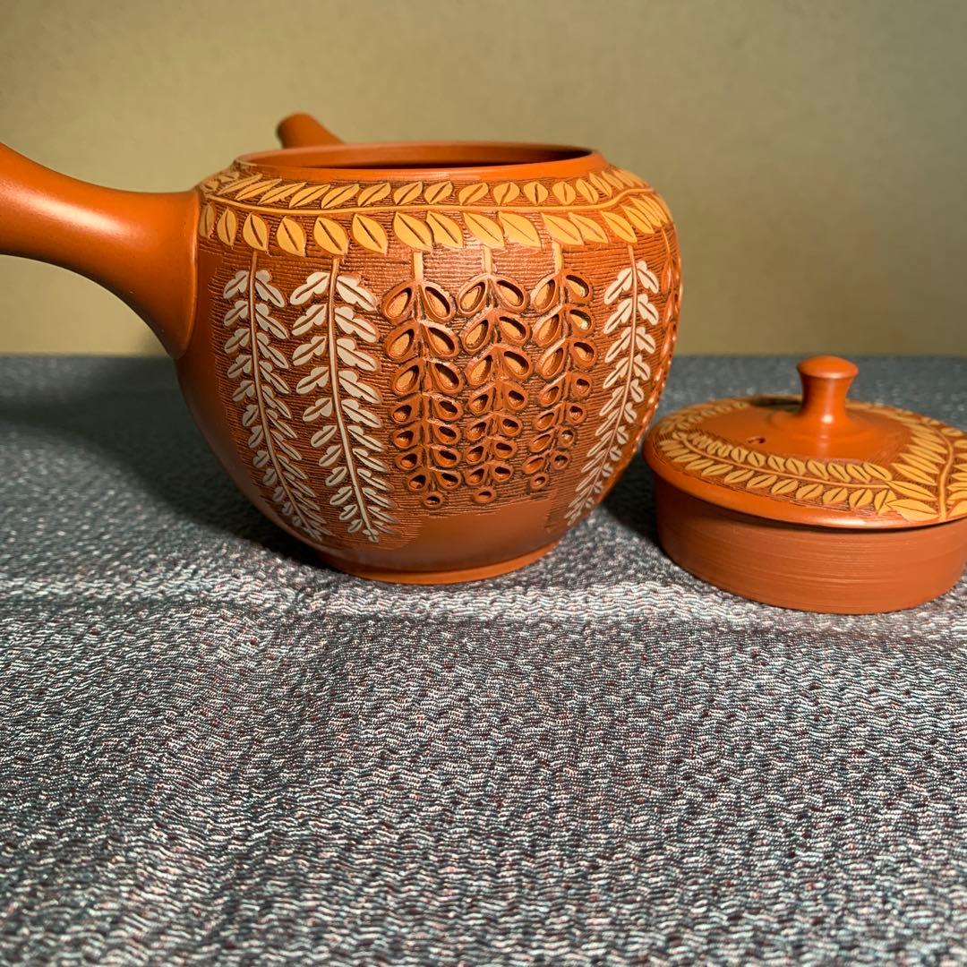 常滑焼・透かし彫を得意とした急須作家二代舜園 - メルカリ