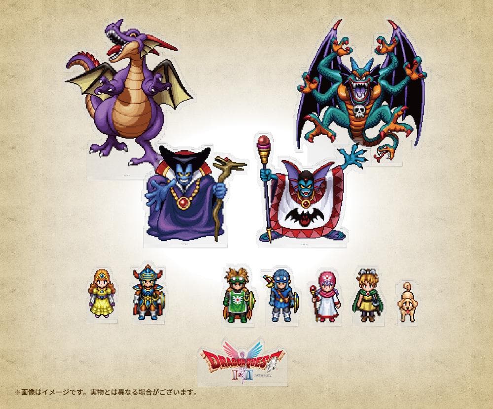 switch、ドラゴンクエストⅠ＆Ⅱ キャラクターコンプリートセット 未