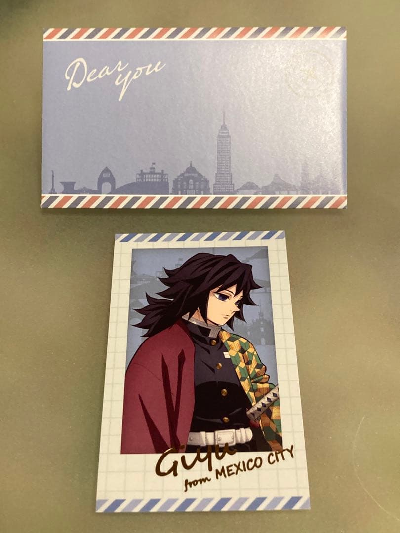 鬼滅の刃 Ufotable Dining お楽しみくじ チェキ風カード 冨岡義勇