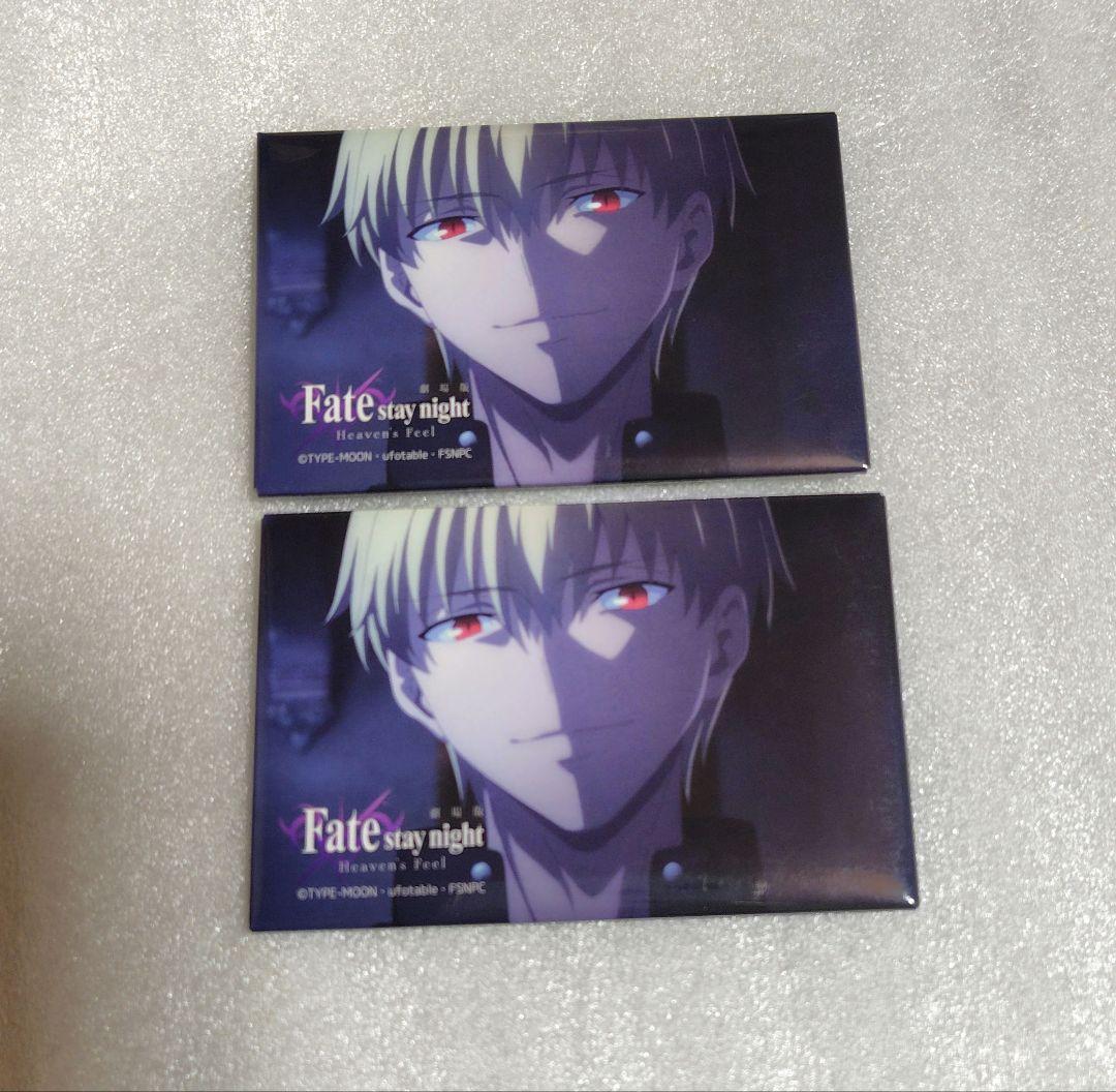 劇場版Fate ufotable スクエア缶バッジ ギルガメッシュ - メルカリ