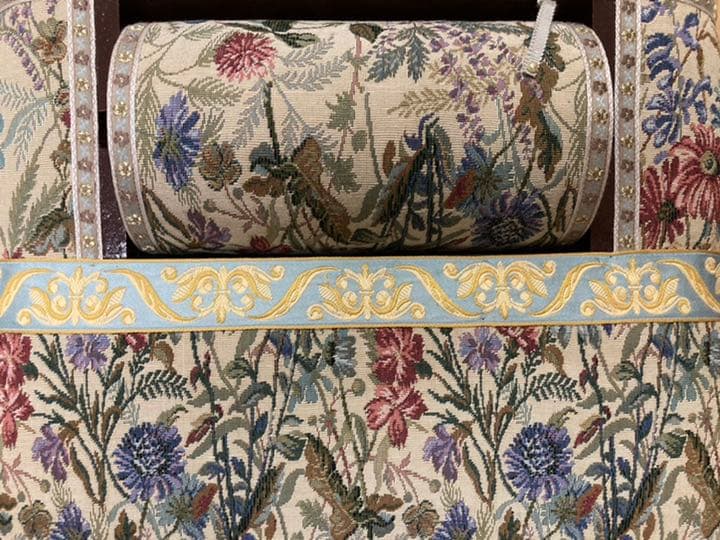 ボビンレース用 クッサン ローラー付き アンティーク 美品 卸売