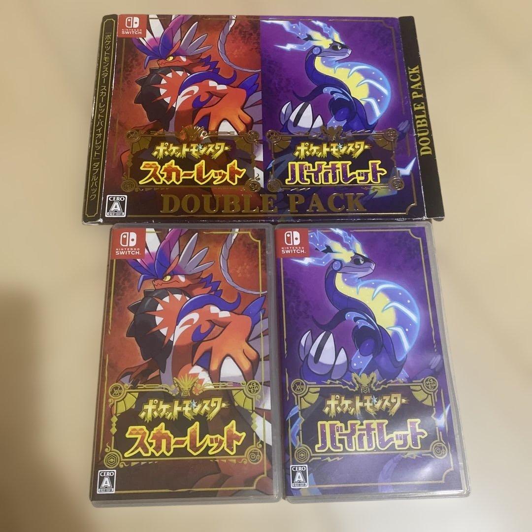 Switch ポケットモンスター　スカーレット　バイオレット Nintendo Switchソフト ポケットモンスター スカーレット