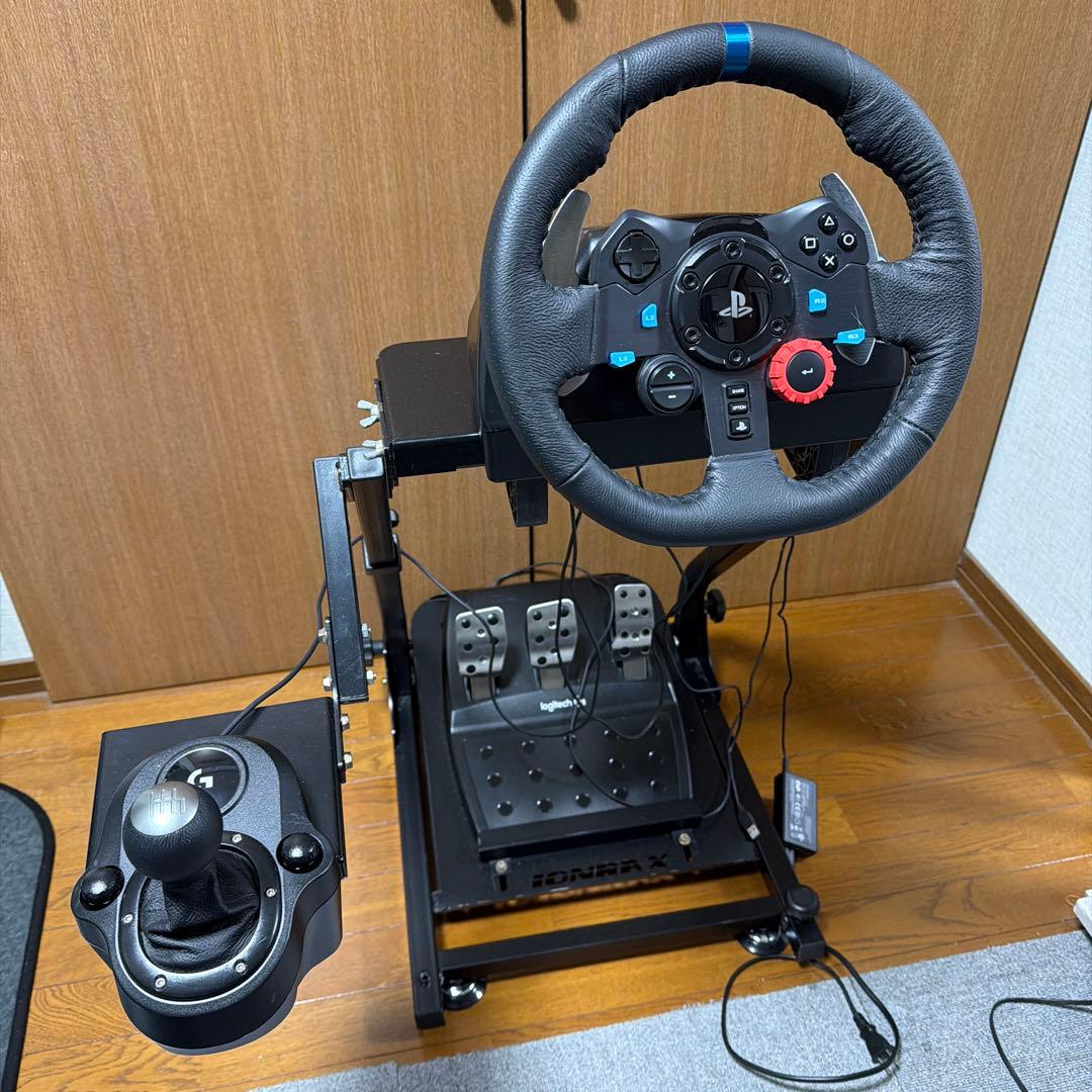 Logitech G29 + シフター + ハンコンスタンドセット - メルカリ