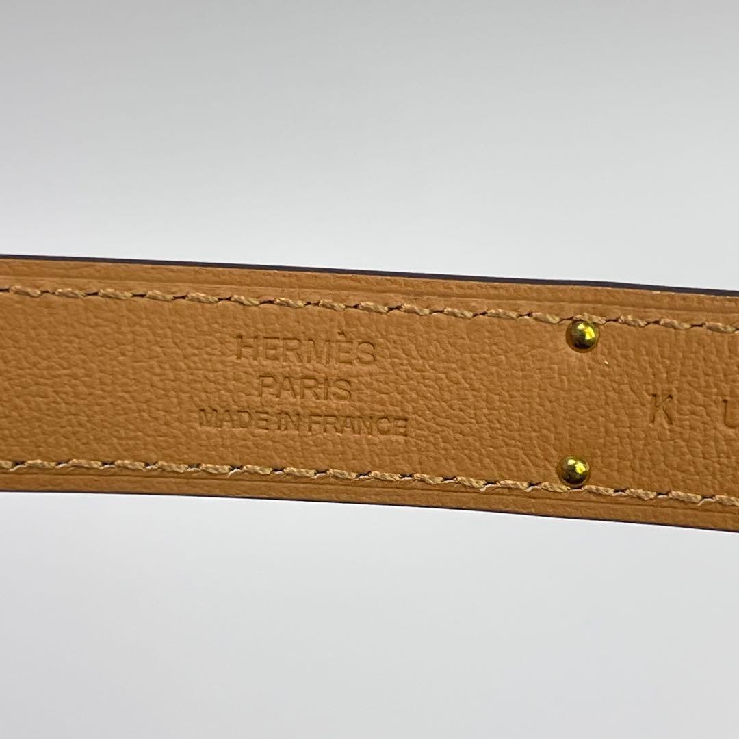 Hermes エルメス レディスベルト 《ケリー》 18エトゥープ　新品未使用品