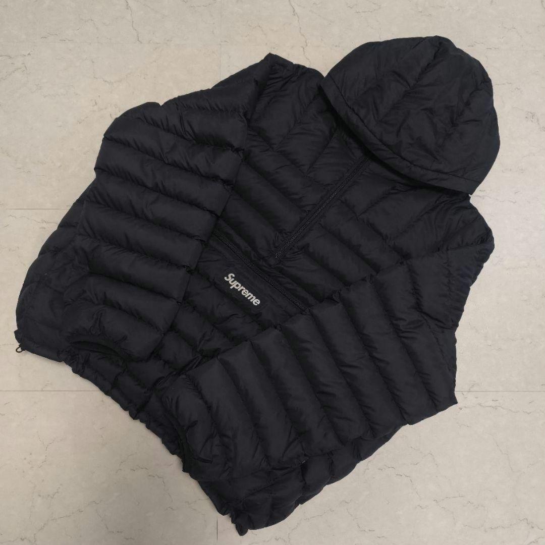 値下げ不可 Supreme Micro Down Half Zip Hooded - メルカリ