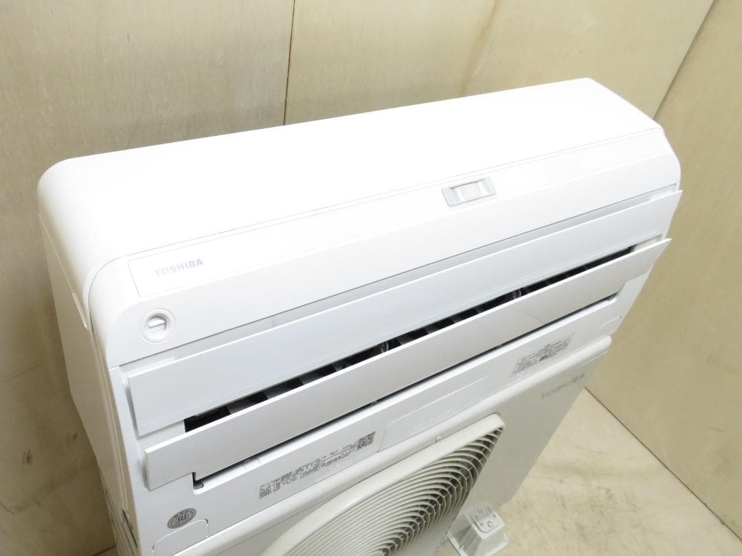 東芝 2022年製 自動お掃除 ルームエアコン 4.0kW 主に14畳 100V
