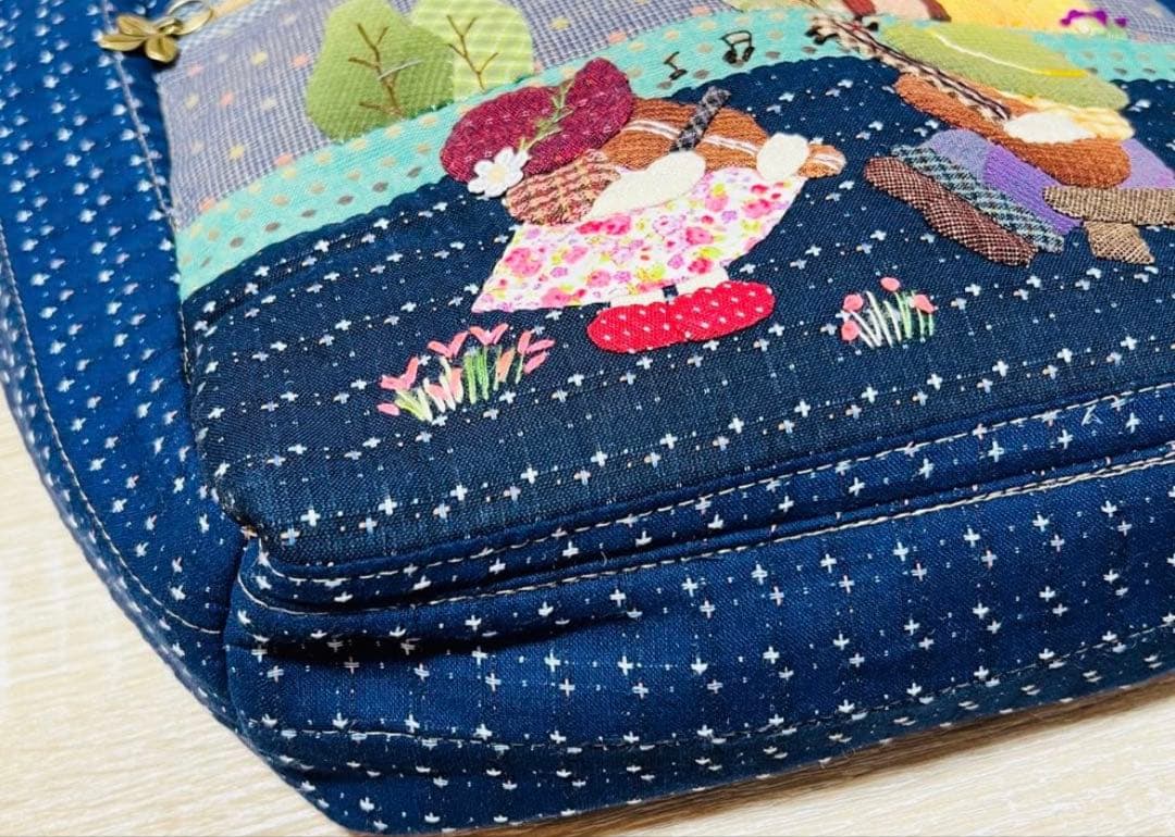 ☆新作9500→9000☆音楽スーちゃん＆ビリーくん☆ハンドメイド トート