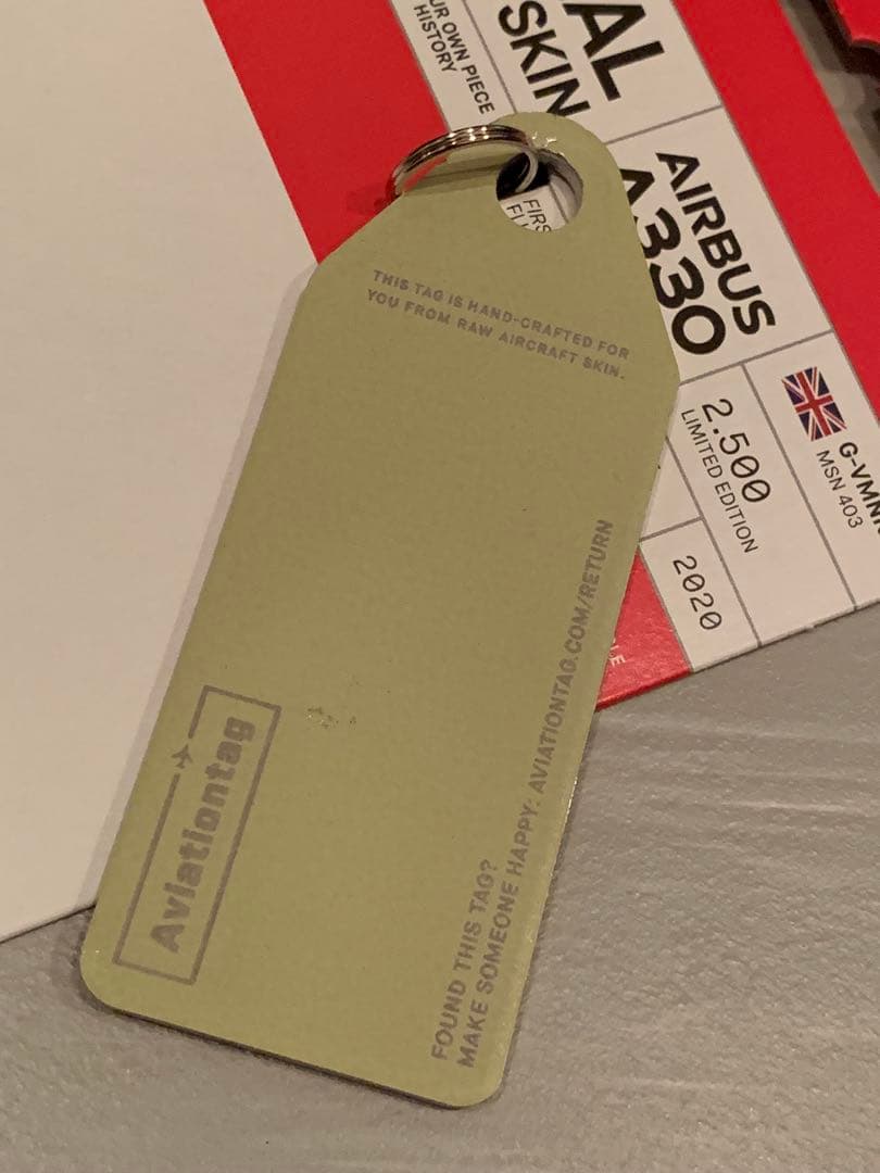 ヴァージンアトランティック エアバス A330 タグ Aviationtag タグ