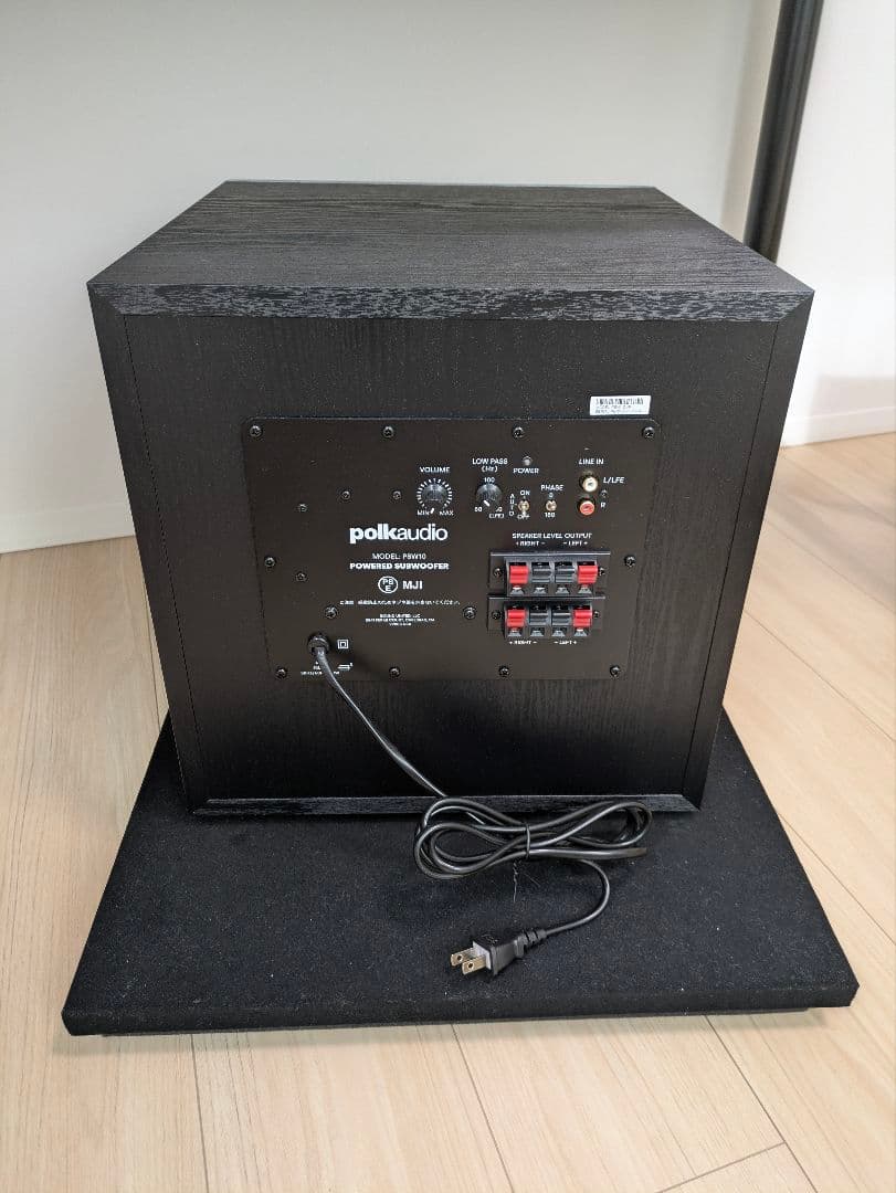 Polk Audio PSW10 & AURALEXアイソレーションパッド - メルカリ