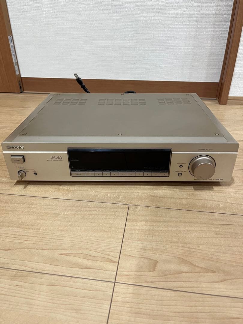 ST-SA5ES SONY ステレオチューナー STEREO TUNER ソニー - メルカリ