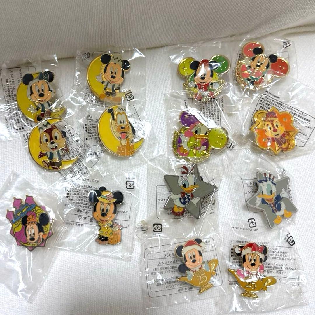 レア・非売品】ディズニーリゾート限定 ピンバッジ 14個セット - メルカリ