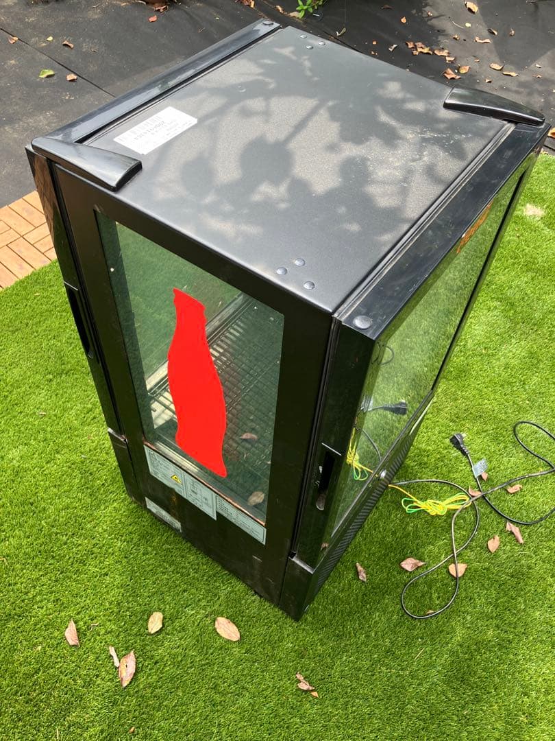 引き取り)レア⭐︎ ビンテージ コカコーラ冷蔵庫 ショーケース|mercari