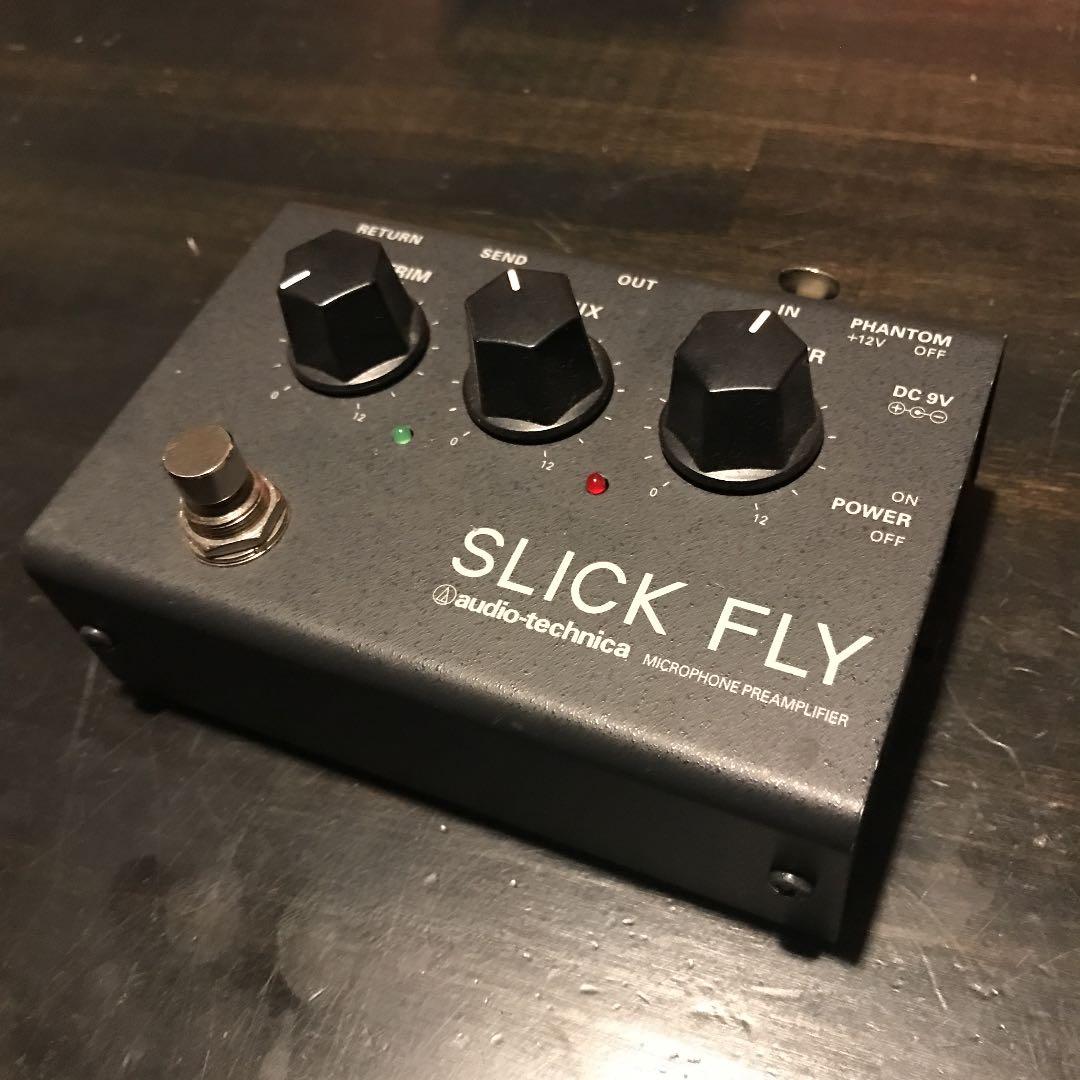 Slick fly audio technica マイクプリ