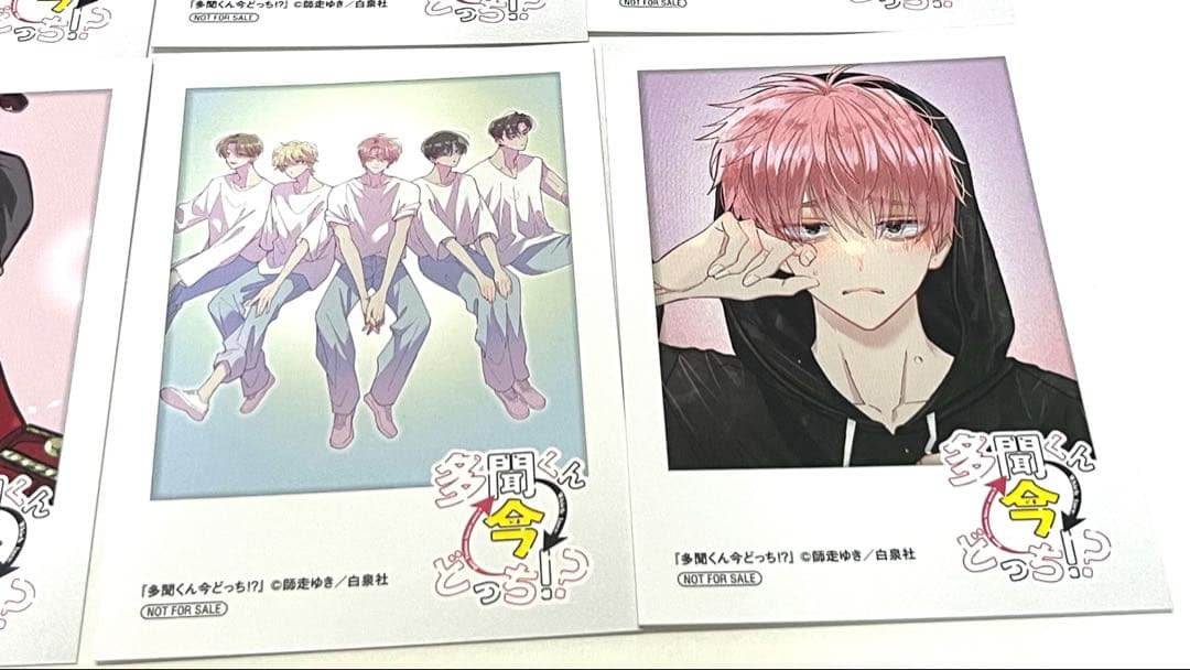 多聞くん今どっち！？ アニメイト フェア ミニフォトカード 全8種