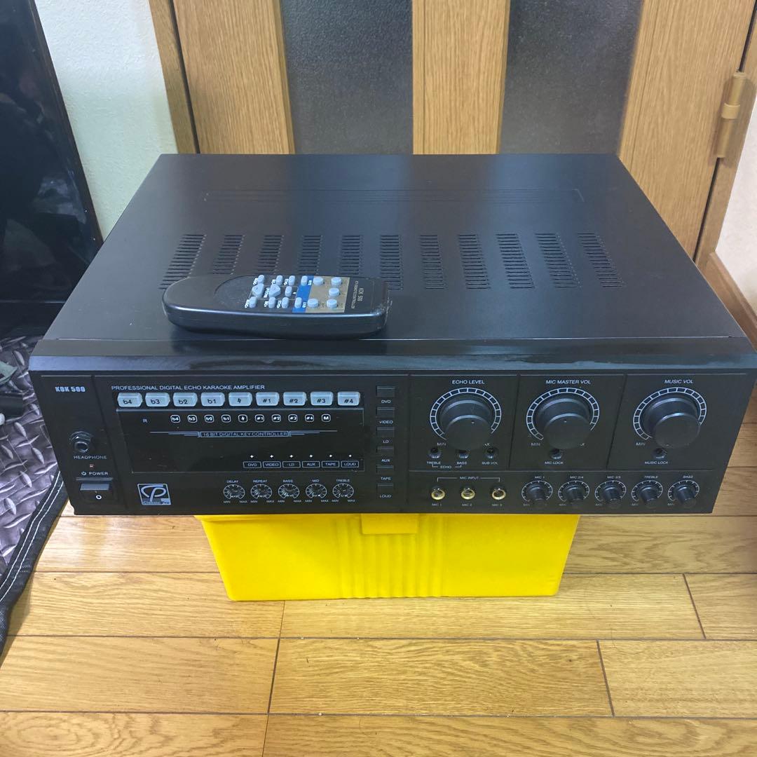 T*H様 Classic Pro KOK500 デジタルエコーカラオケアンプ CLASSIC PRO ( クラシックプロ ) KOK500BK カラオケアンプ 家庭用 送料