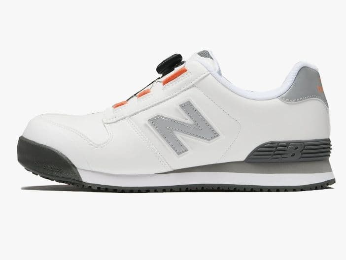 New Balance BS-118 ホワイト/グレー 26.0cm安全靴 New Balance（ニューバランス） 安全靴 ボストン Boston BOA