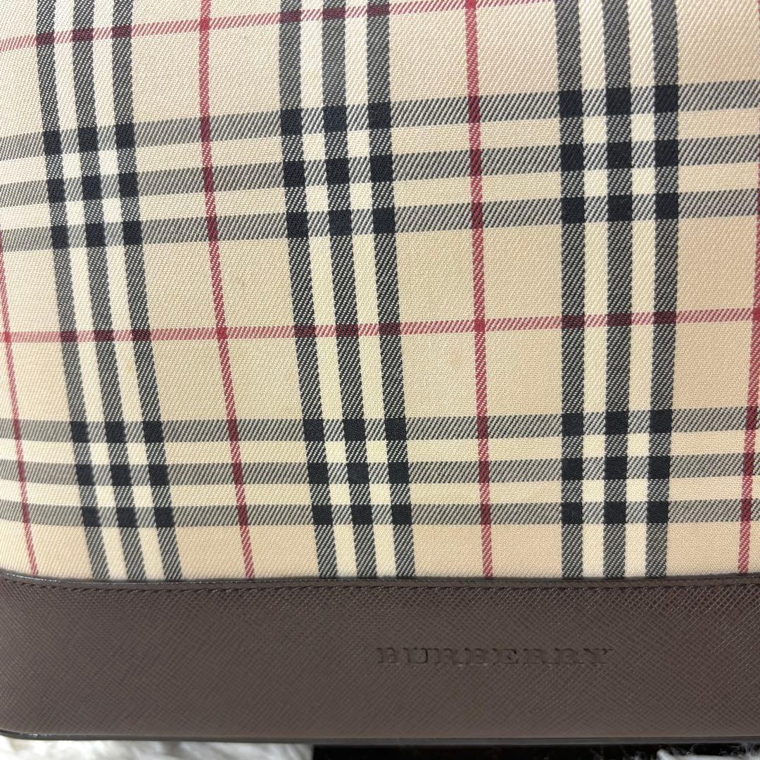 バーバリー ワンショルダーバッグ ノバチェック キャンバス