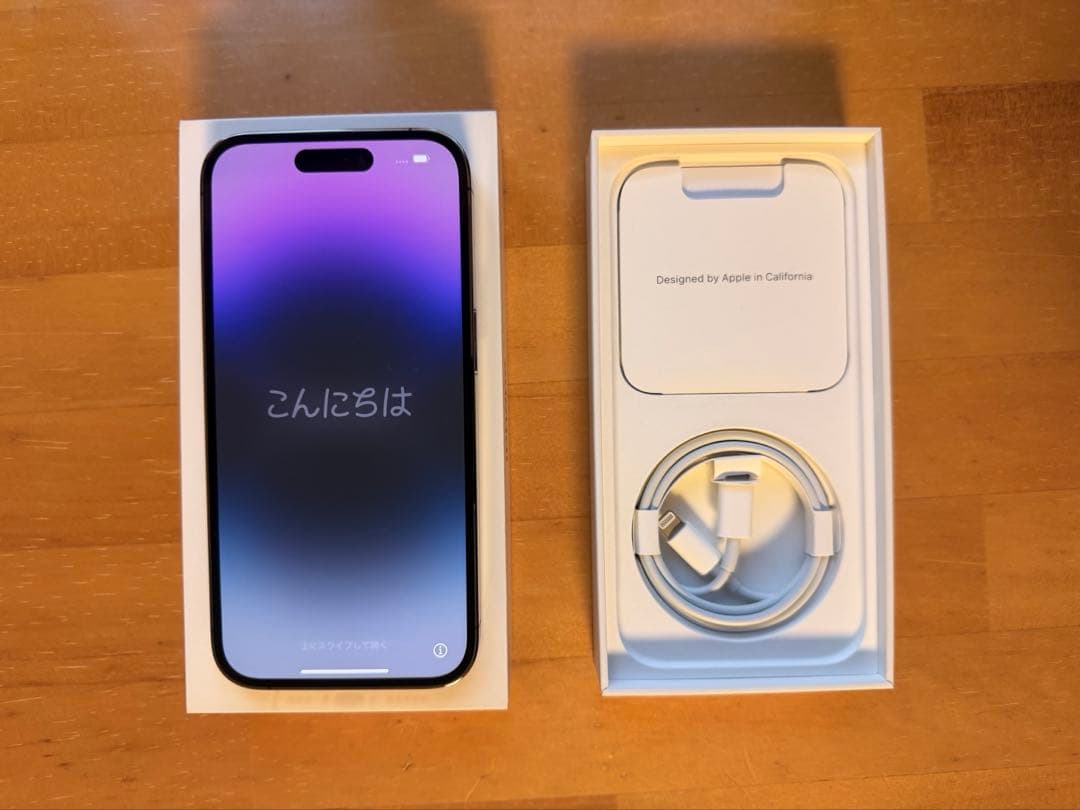 【付属品未使用】iPhone 14 Pro 256GB ディープパープル Amazon | 【整備済み品】 Apple iPhone 14 Pro 256GB ディープパープル