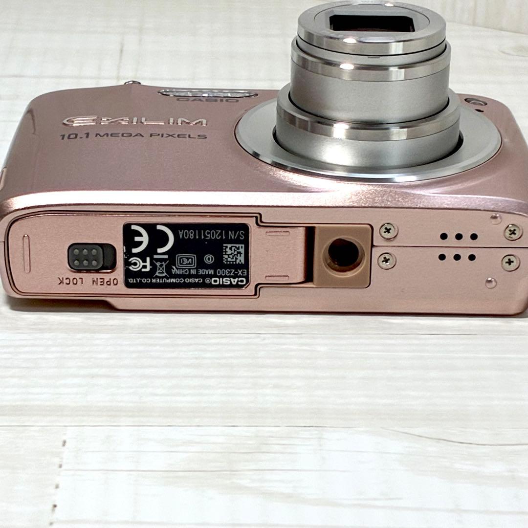 CASIO EXILIM EX-Z300 ピンク コンデジ 充電器 SDカード付 - メルカリ