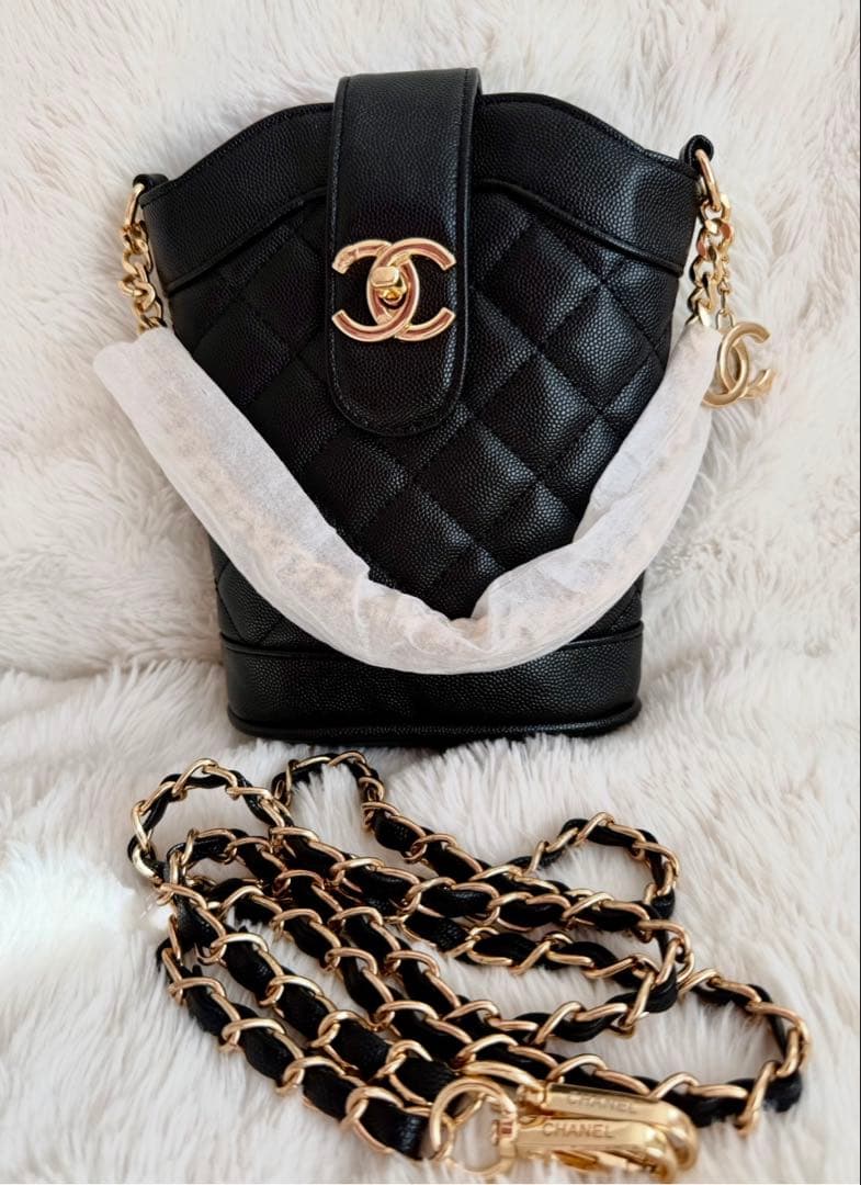 CHANEL キルティング チェーン ショルダーバッグ ハンドバッグ