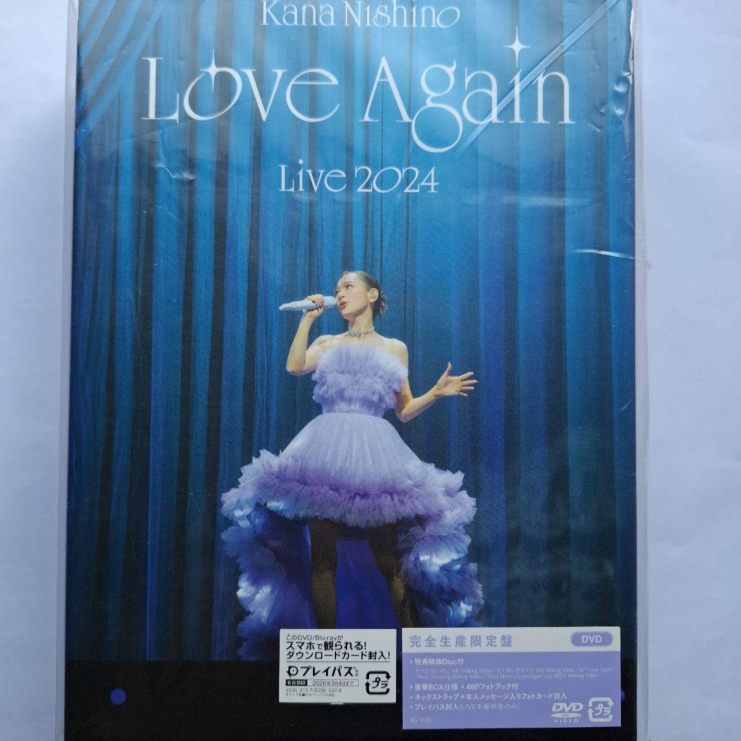 西野カナ/Kana Nishino Love Again Live 2024〈… Kana Nishino Love Again Live 2024 【完全生産限定盤】(2Blu-ray+