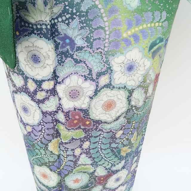 美品未着用 吉野一廉落款 辻が花“永遠を手にして沸き立つ夢幻の花”訪問着 A-4