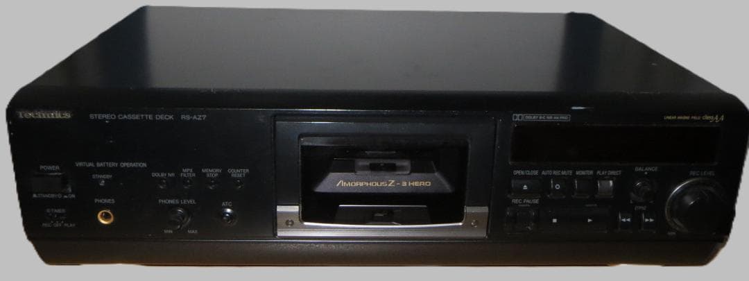 コ*ン様 Technics RS-AZ7 カセットデッキ Technics RS-AZ7（その1）: 昭和カセットデッキ研究所