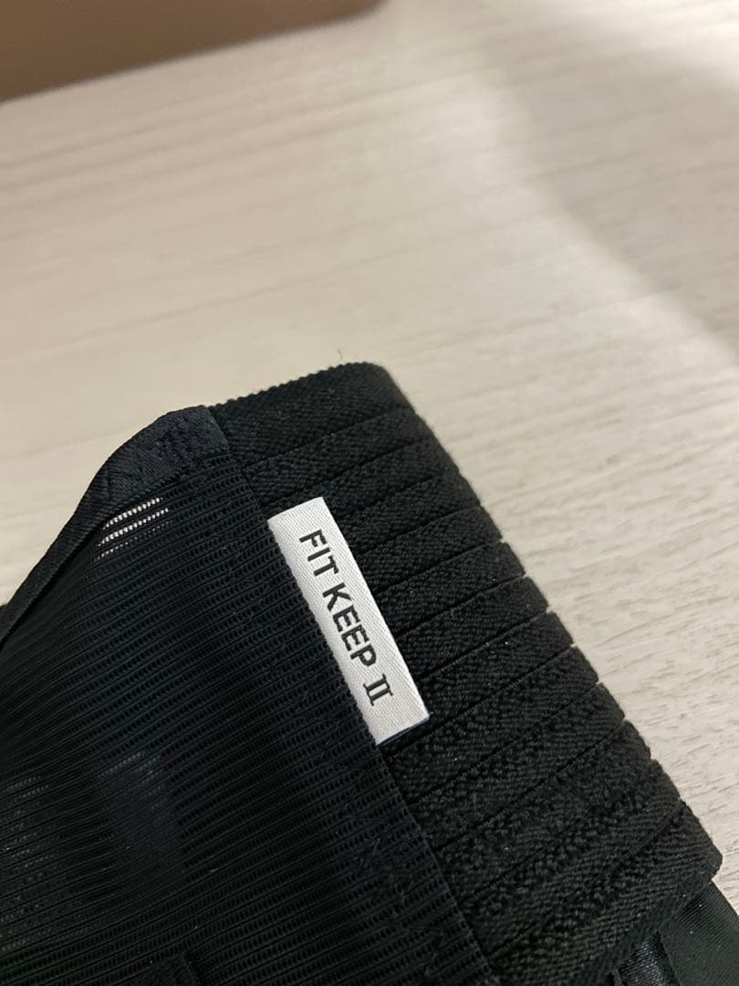 フィットキープ2 (FIT KEEP II)ブラック 骨盤ベルト Lサイズ