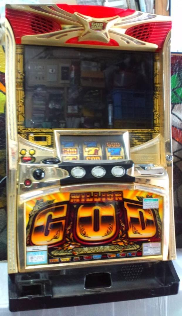 10段階設定ROM付☆ミズホ☆ミリオンゴッド～神々の系譜☆オートプレイ