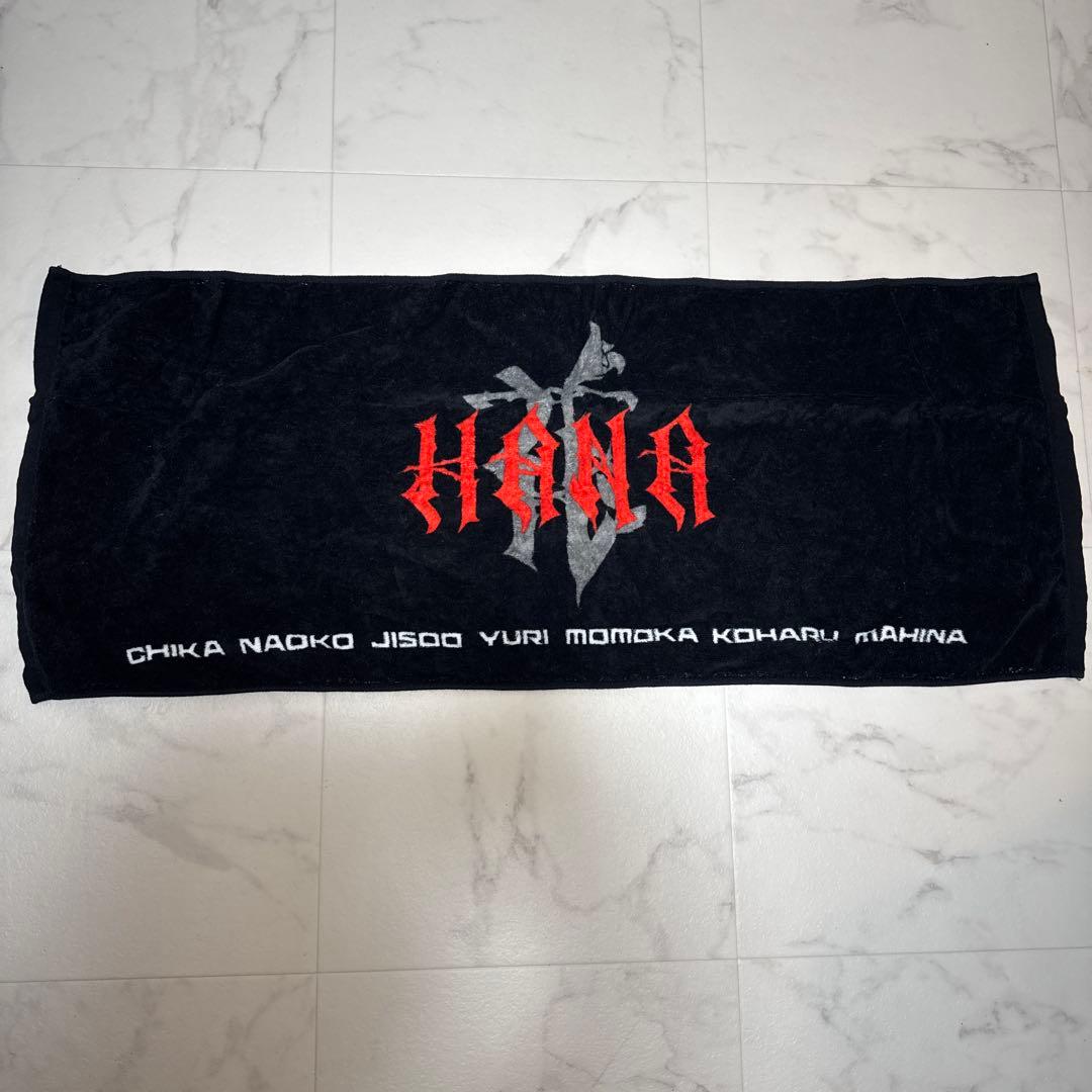 HANA ロゴフェイスタオル - メルカリ