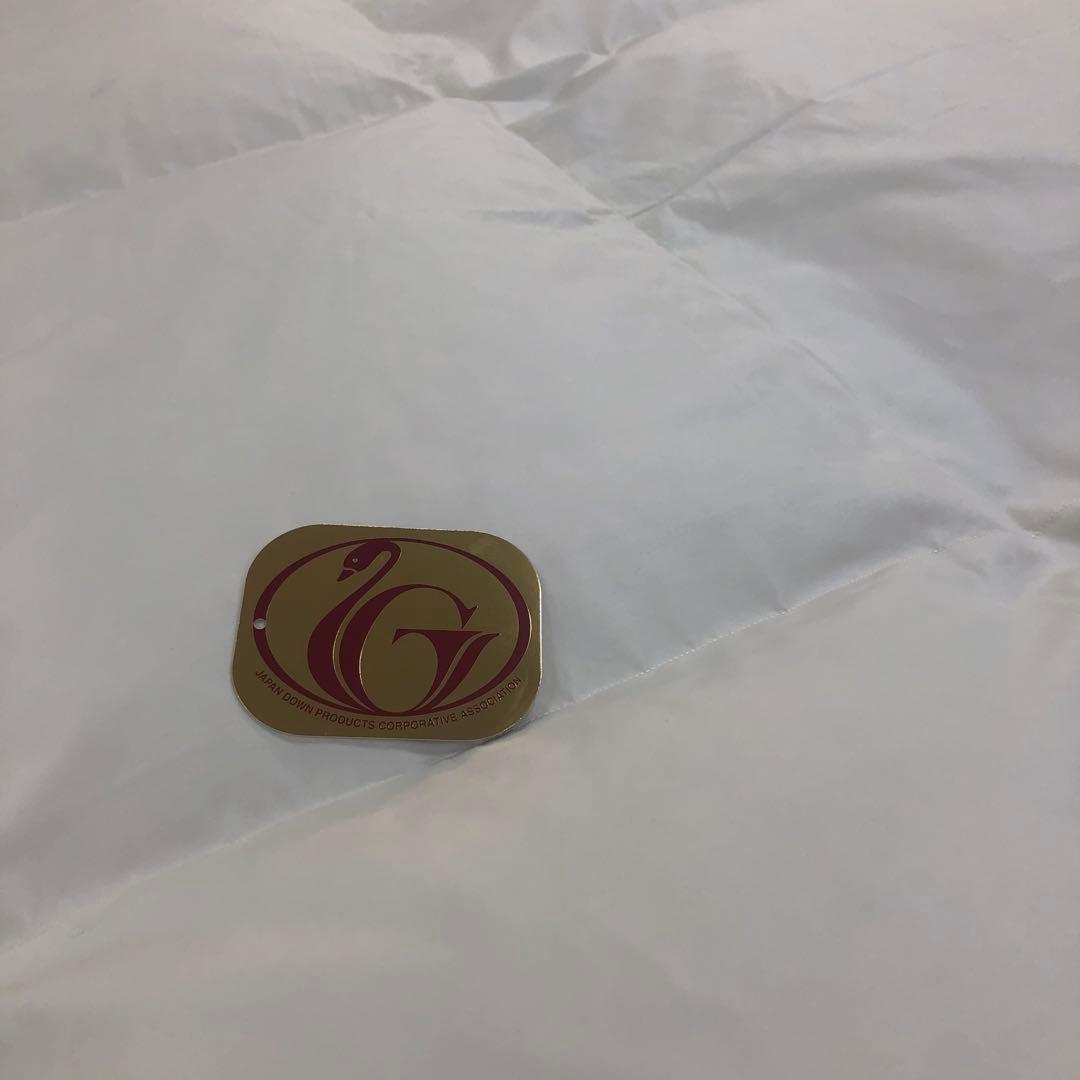 羽毛布団 シングル ニューゴールド 生成り 日本製 150×210cm 特価