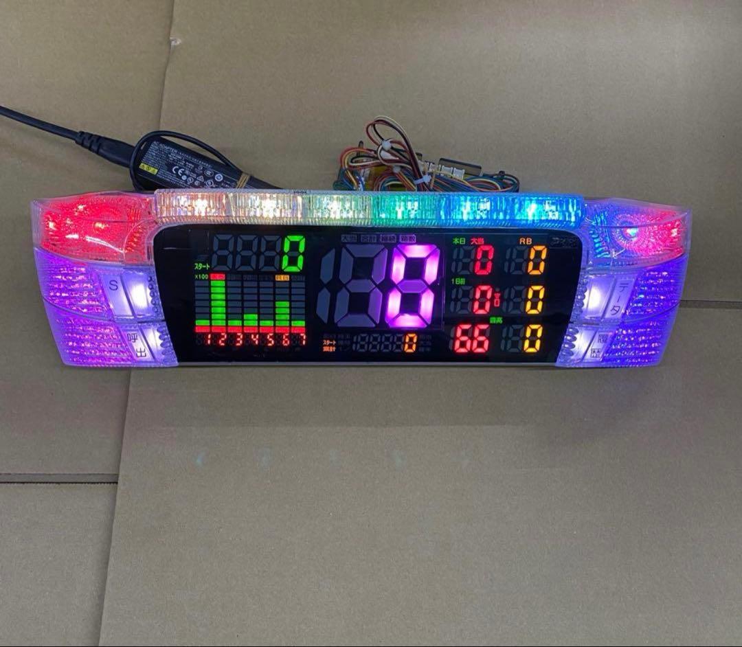 パチスロ実機【L モンスターハンターライズ】ユニット付 無段階