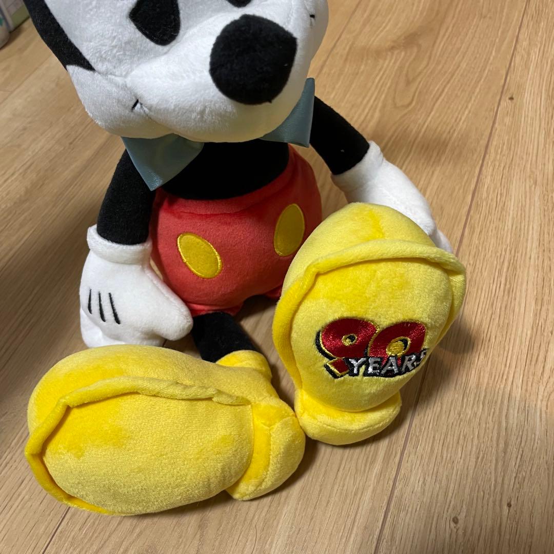 ミッキーマウス90周年 ぬいぐるみ - メルカリ