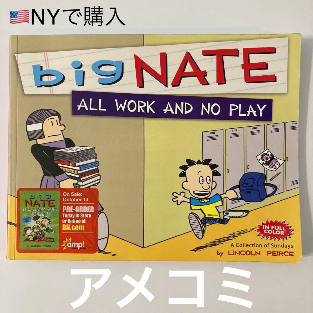 アメコミ「Big Nate All Work and No Play」英語 多読 - メルカリ