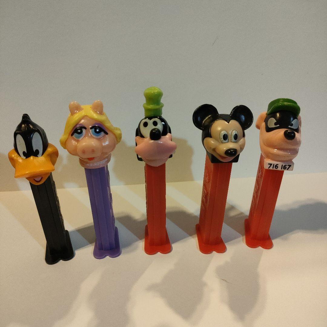 PEZ ペッツ オールド ディズニーキャラクター 5種類 - メルカリ