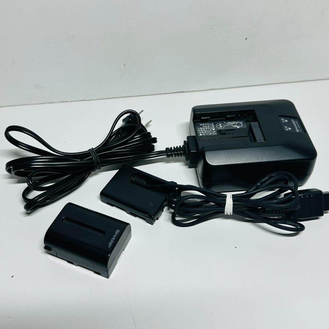 動作OK SHARP シャープ VL-G1K ビデオカメラ - メルカリ