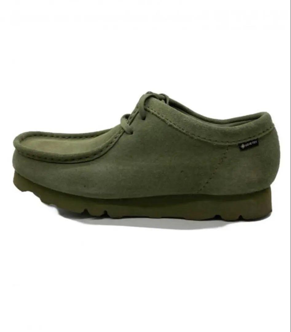 クラークス ワラビー GTX LodenGreen US7.5 26cm - メルカリ