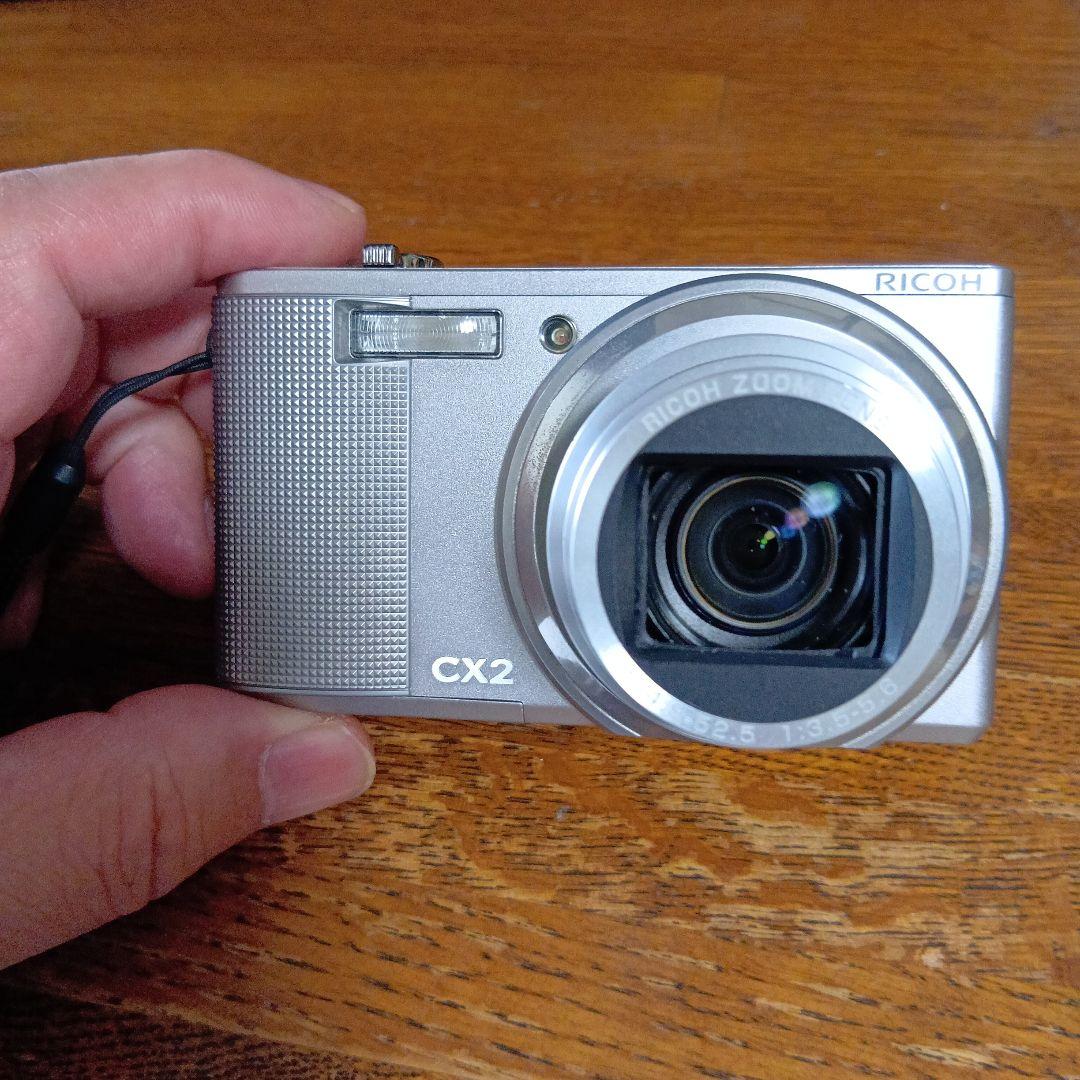 RICOH CX2 シルバー コンパクトデジタルカメラ