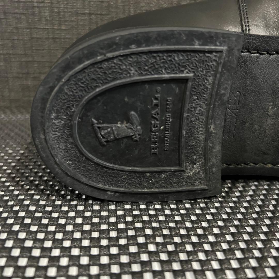 超美品 定番品 REGAL 内羽根 ストレートチップ JH22 黒 25.5cm