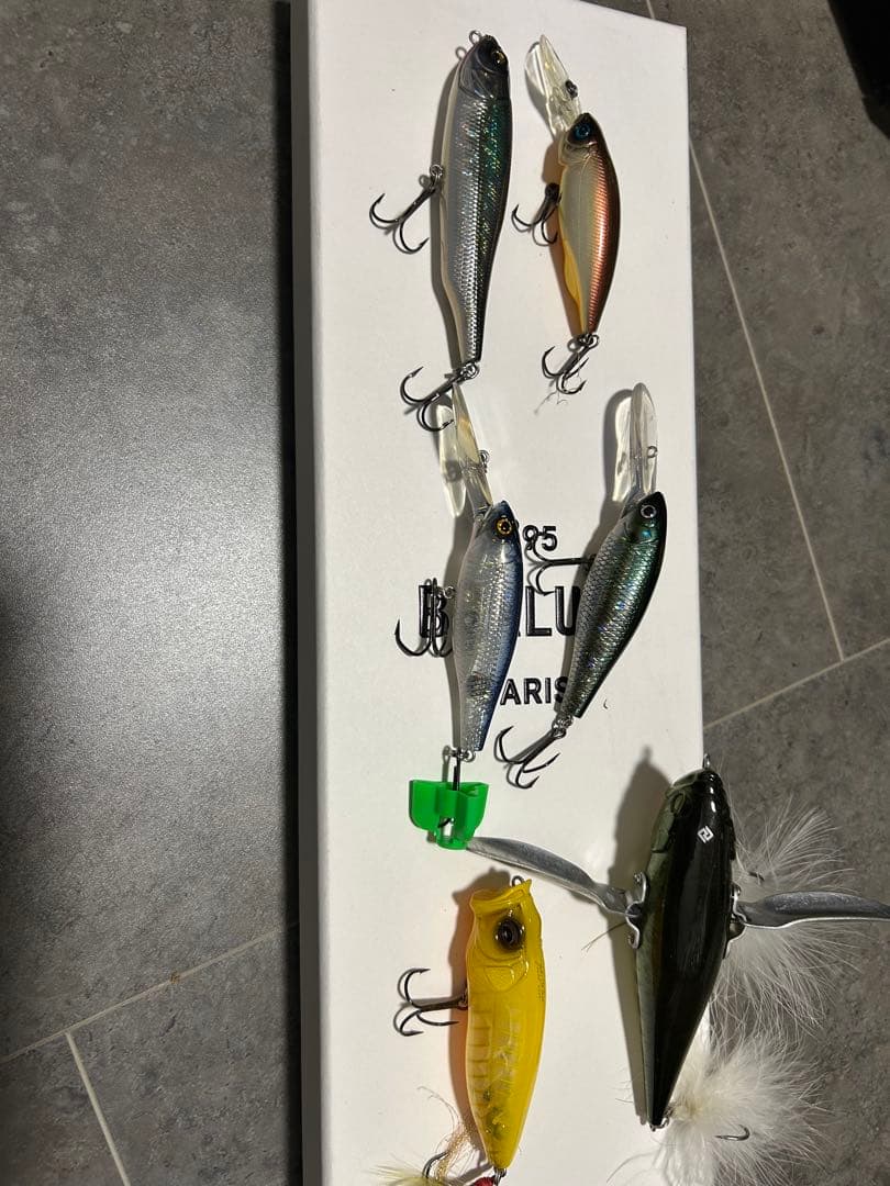 バス　ルアー28個　メガバス・レイド含 希少ワーム多数　RYU GIハリケース 現品限り】 メガバス ルアー I×I フューリアス 1.5 GGギル【ゆう