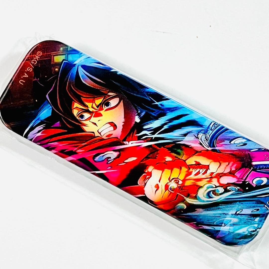 鬼滅の刃 WEB SHOPくじ C賞 レンチキュラー ロング 缶バッジ 冨岡義勇