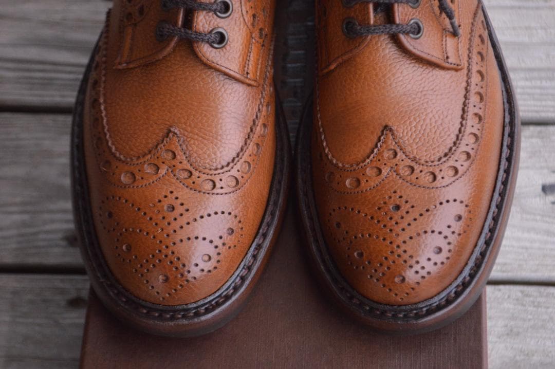 CHEANEY　AVON　C　5.5F　タンブラウン　シューツリー付き　エイボン