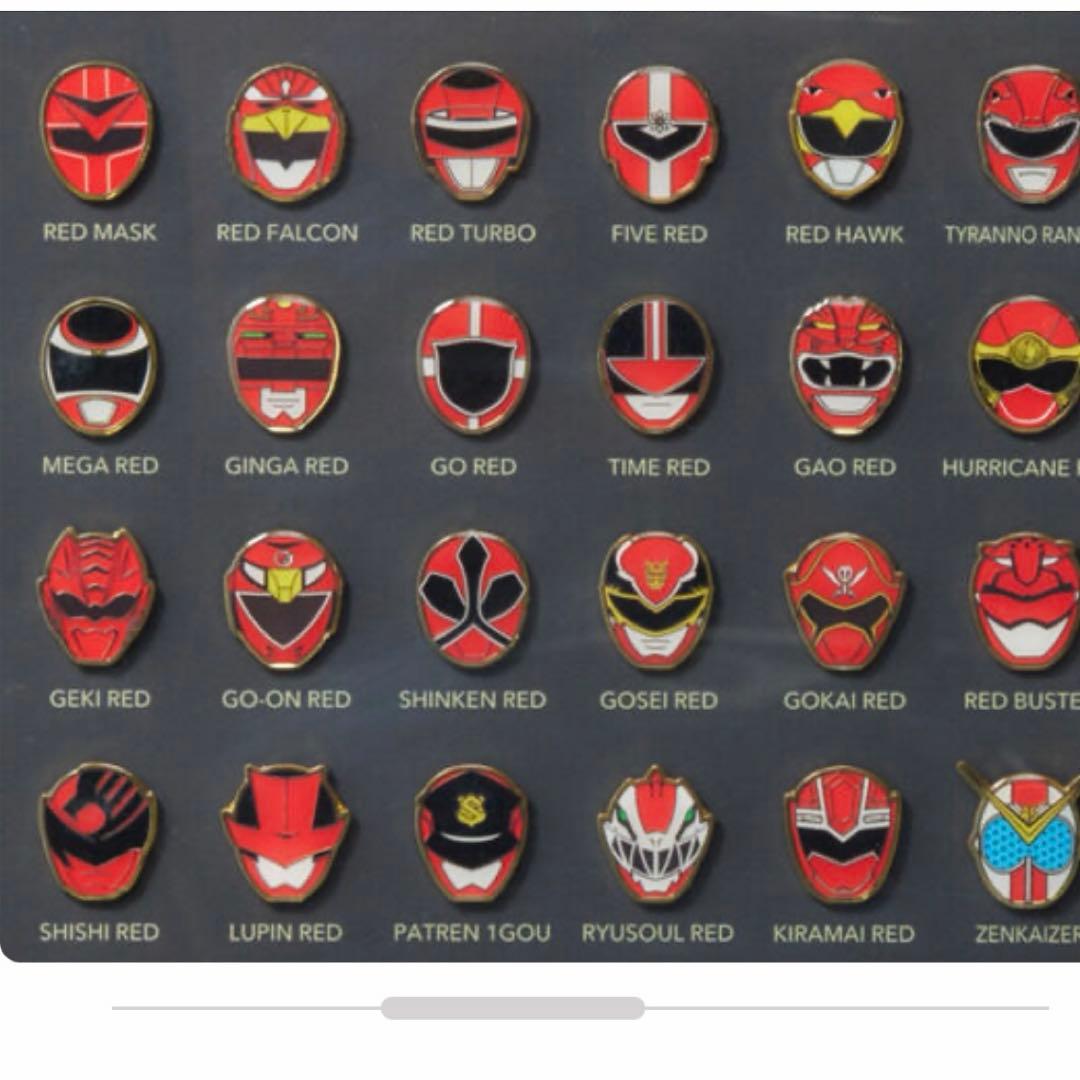 スーパーヒーロー戦隊50周年ピンズセット - メルカリ