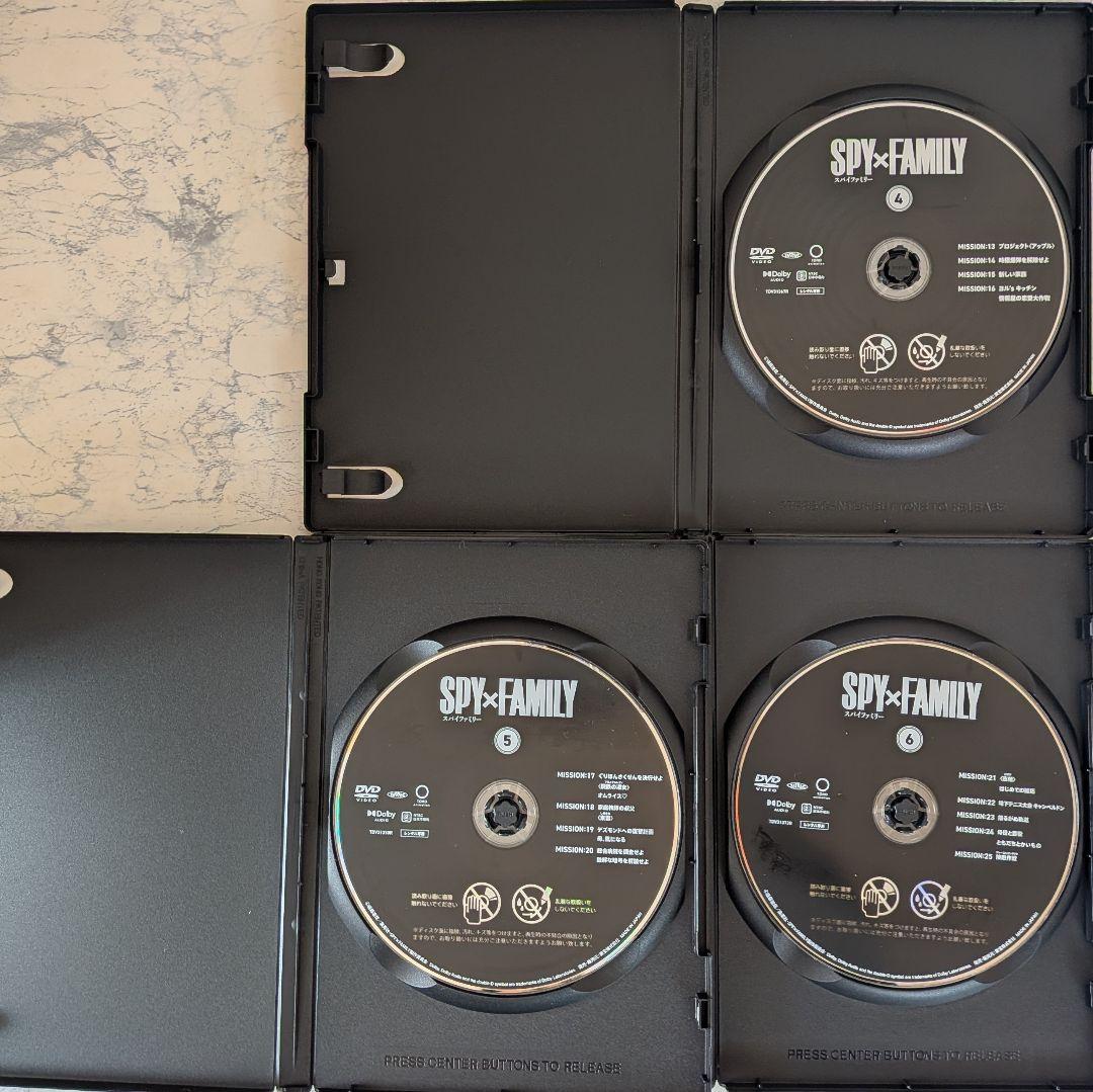 DVD SPY×FAMILY 1期 4、5、6巻 計3巻 - メルカリ