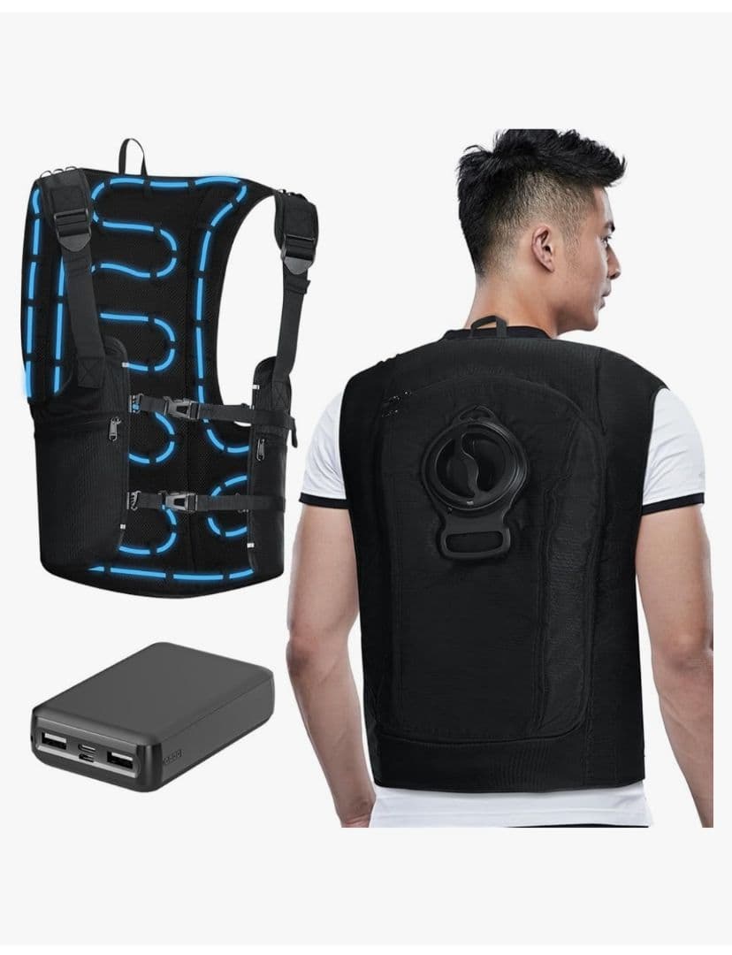 冷水ベスト 楽天市場】【新型モデル】 水冷服 アイスパック付き 空調作業服 最強