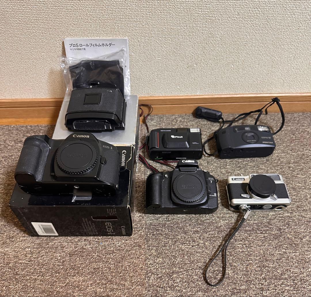 MAMIYA CANON フィルムカメラ ジャンク　まとめ Yahoo!オークション -「ジャンクカメラ まとめて」の落札相場・落札価格